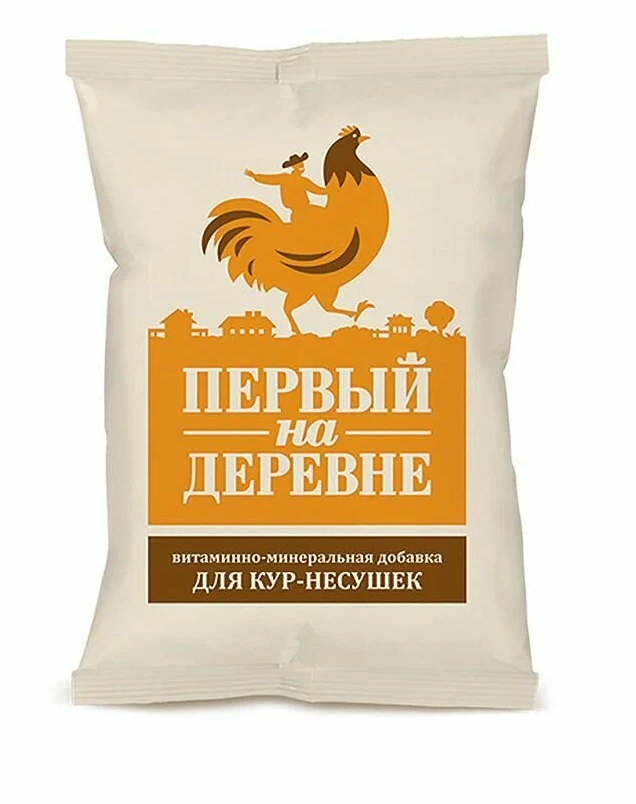 "Первый на деревне" Премикс — для кур-несушек и другой домашней птицы (пакет 0,3 кг)