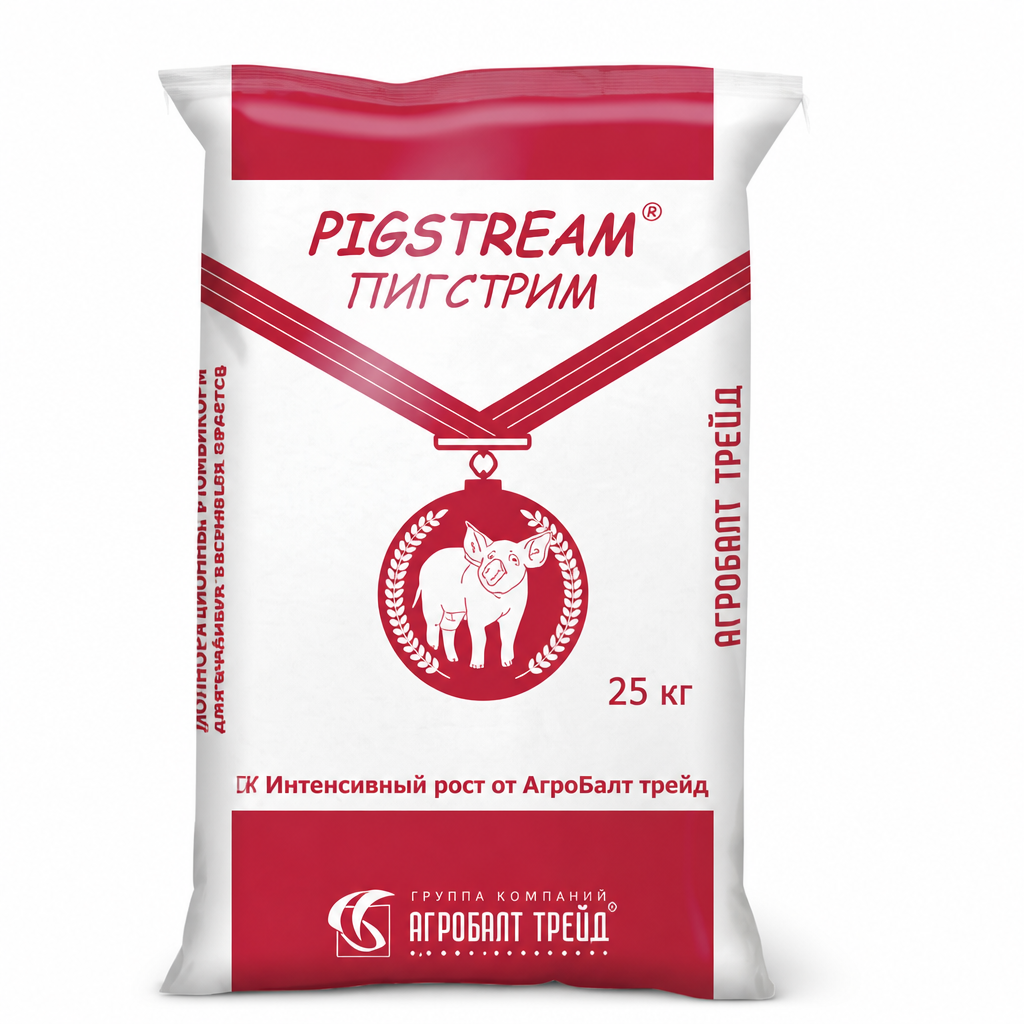 Фото — PIGSTREAM® 9601 Комбикорм СК-6 — для откорма свиней I период (упаковка 1000 кг)