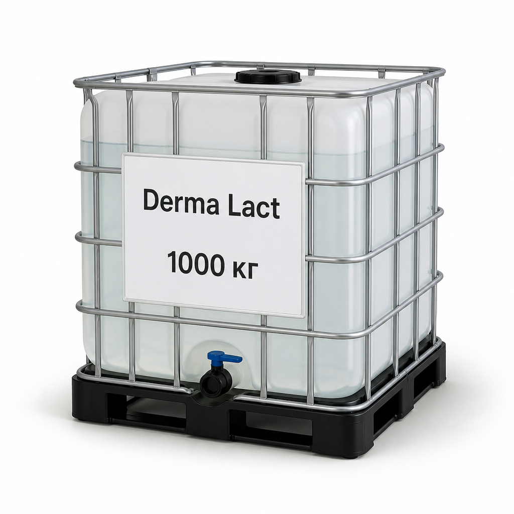 Derma Lact — для гигиены вымени до доения на основе молочной кислоты (упаковка 1000 кг)