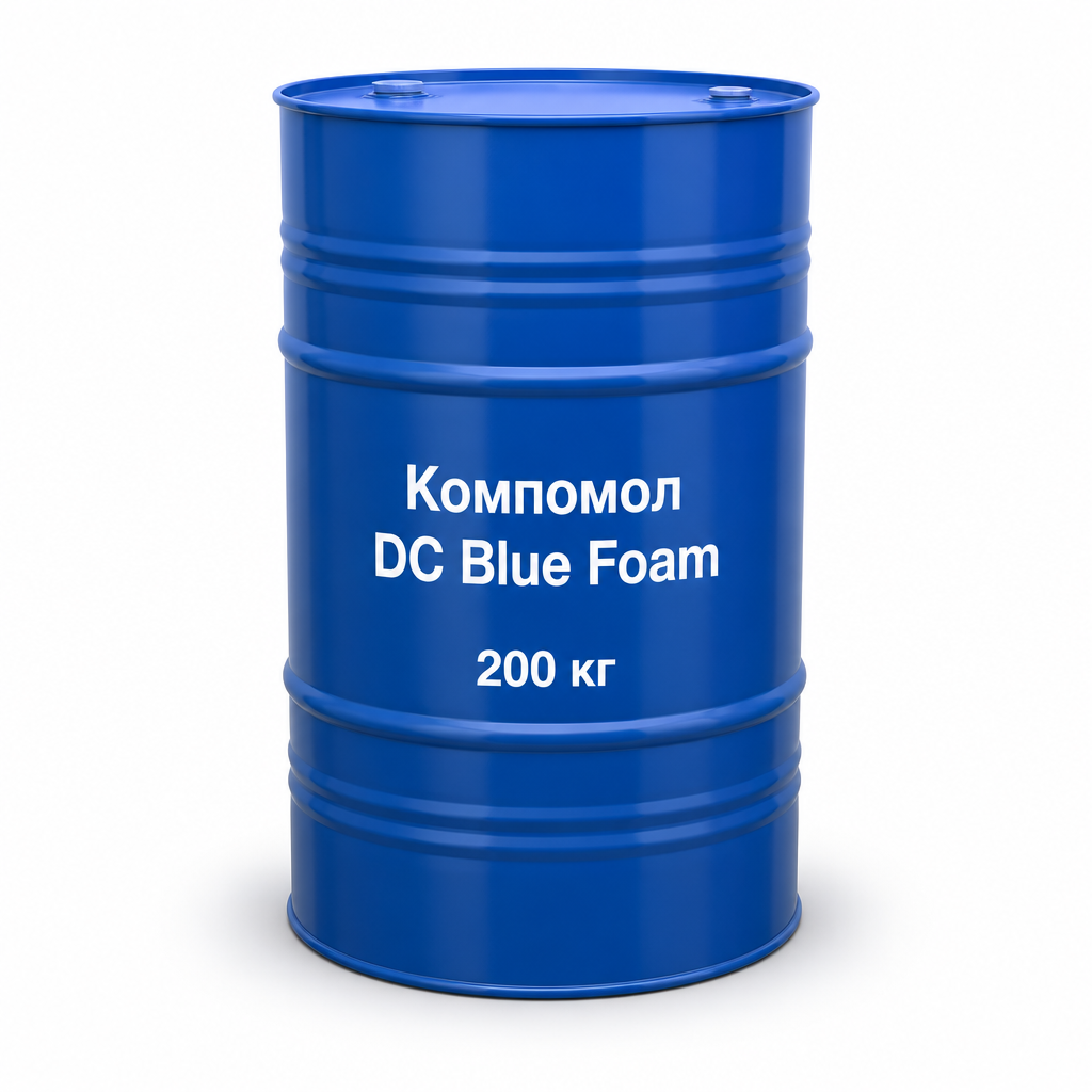 Компомол DC Blue Foam — для гигиены вымени до доения на основе хлоргексидина (упаковка 200 кг)
