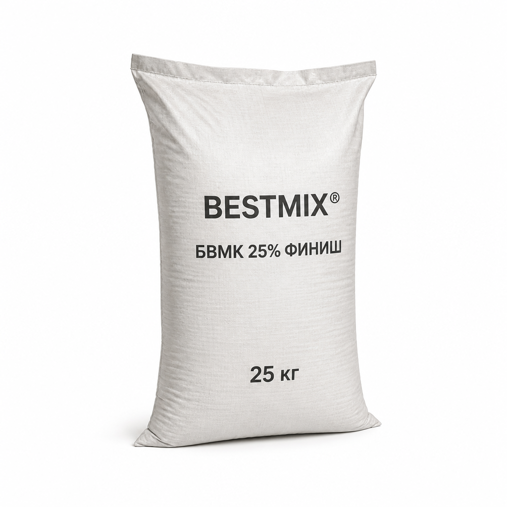 Иллюстрация ИИ — BESTMIX® БВМК 25% ФИНИШ — для бройлеров в возрасте от 26 дней и до убоя (упаковка 25 кг)