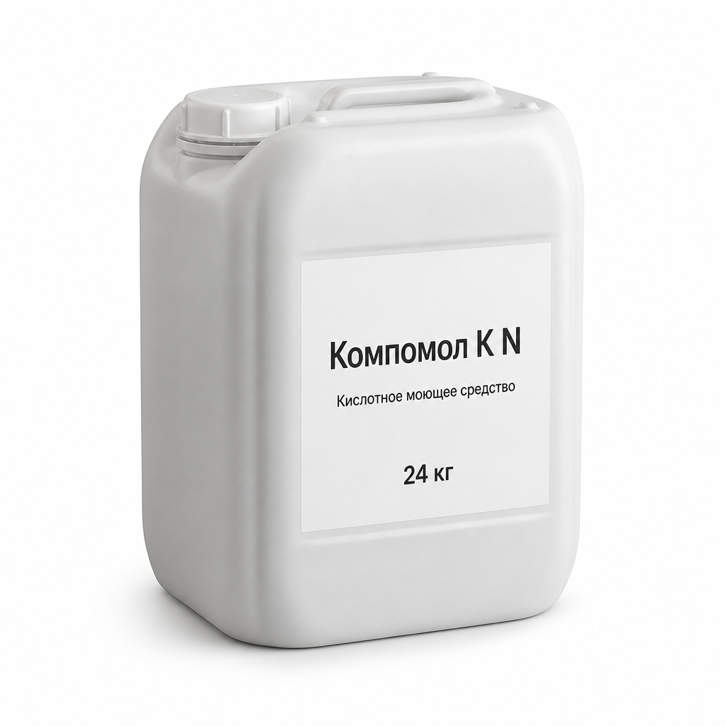 Компомол К N — для кислотной мойки молочного оборудования (упаковка 24 кг)