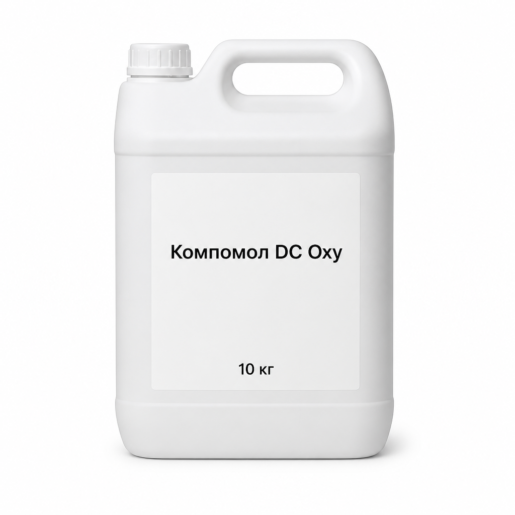 Иллюстрация ИИ — Компомол DC Oxy — для гигиены вымени до доения на основе перекиси водорода (упаковка 10 кг)