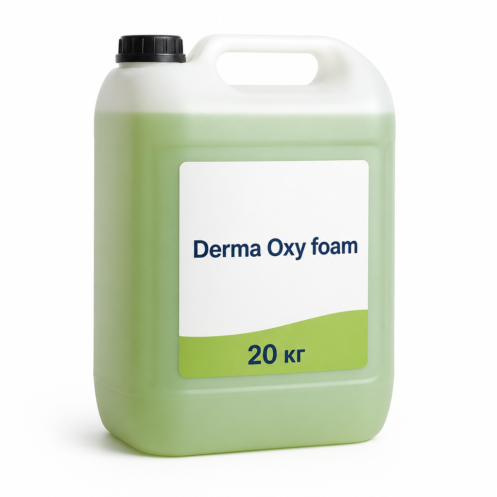 Derma Oxy foam — для гигиены вымени до доения на основе перекиси водорода (упаковка 20 кг)