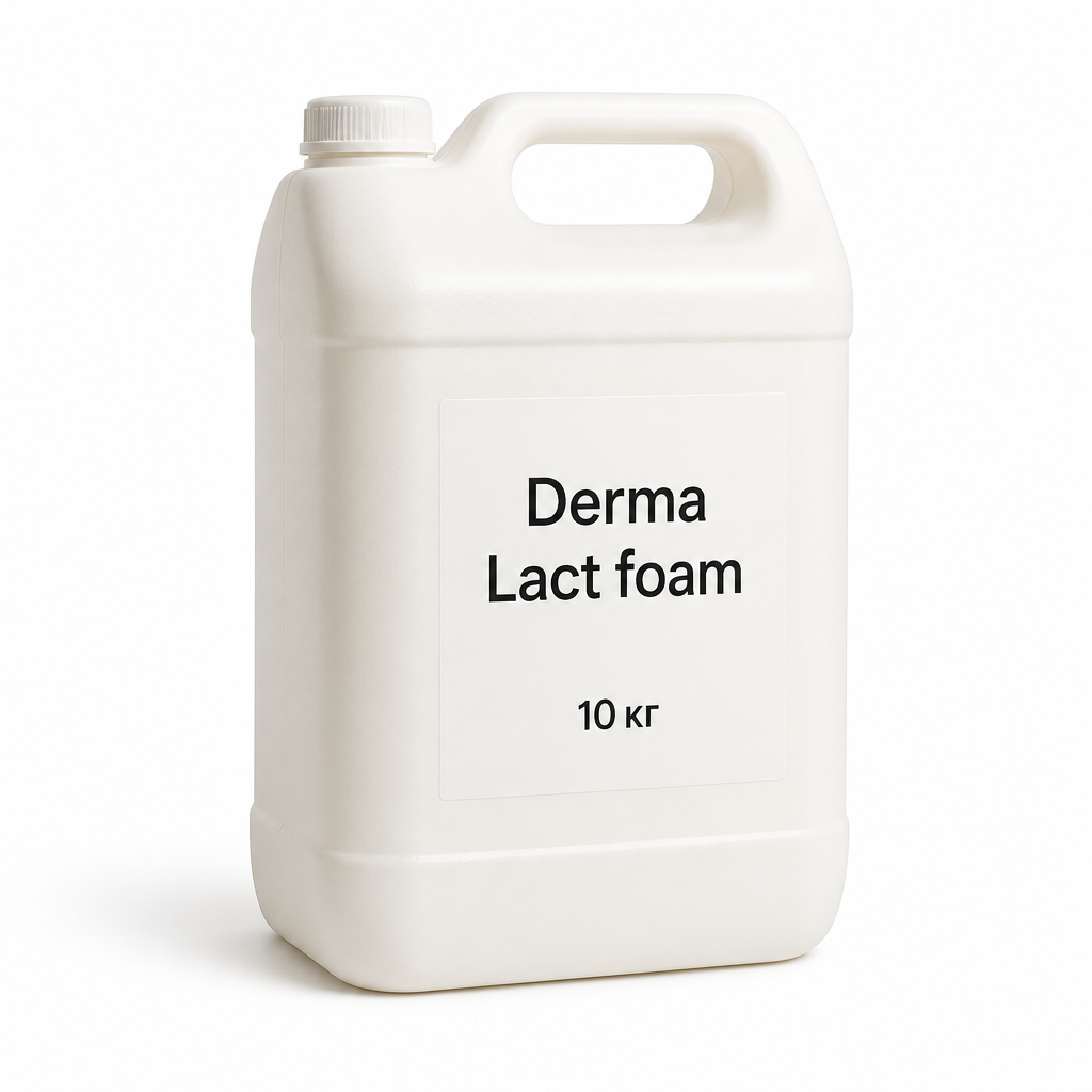 Derma Lact foam — для гигиены вымени до доения на основе молочной кислоты (упаковка 10 кг)