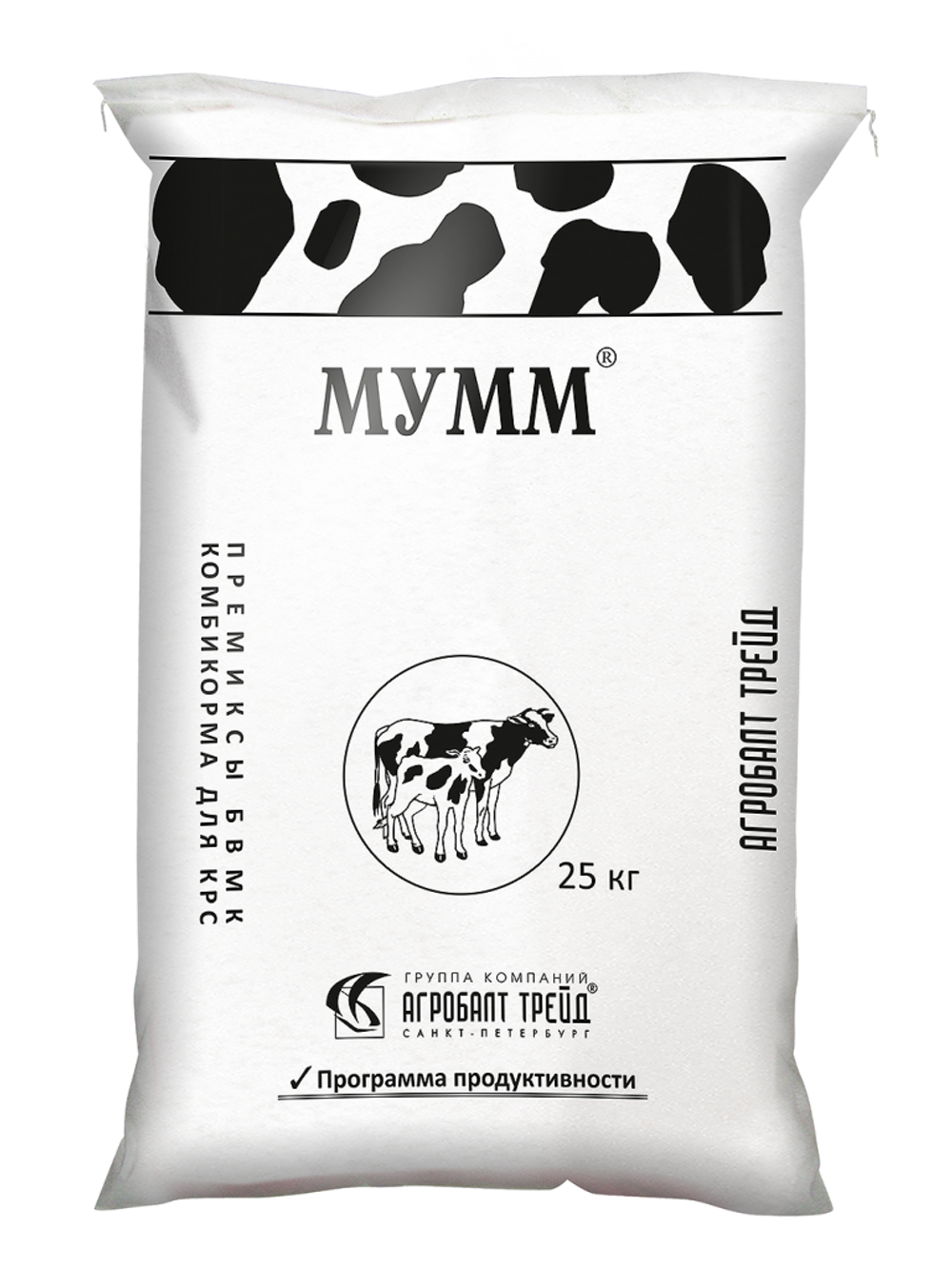 МУММ® БВМК 7440, 10% — для дойных коров (упаковка 25 кг)