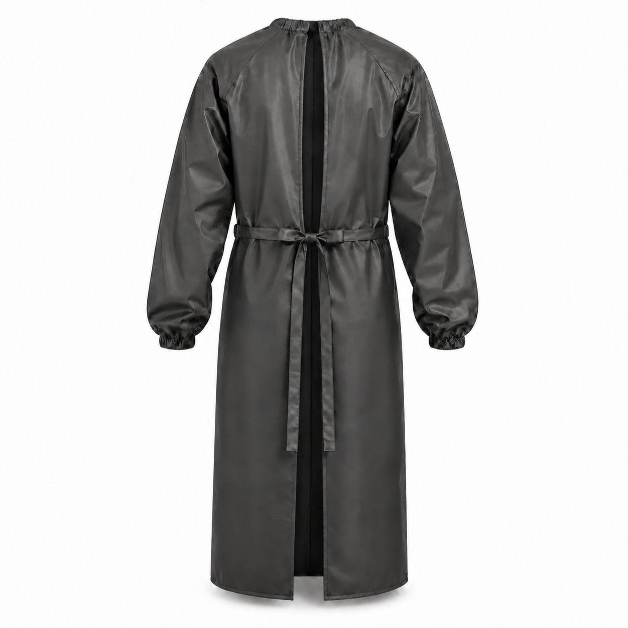 Фартук влагозащитный с рукавами с нагрудным карманом (Oxford 900D PU 5000, Черный)